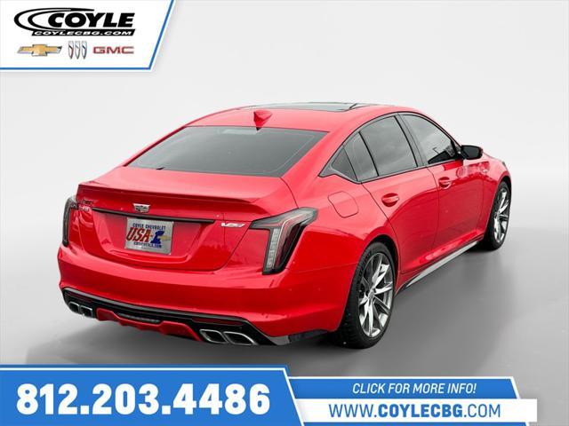 used 2024 Cadillac CT5-V car, priced at $55,540