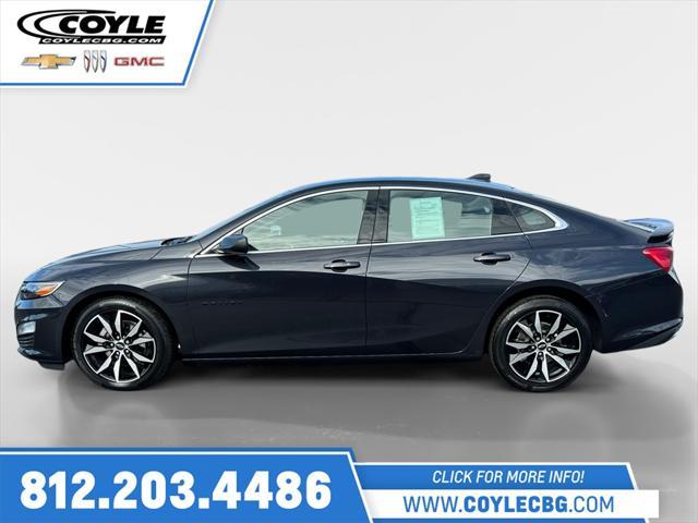 used 2022 Chevrolet Malibu car, priced at $23,300