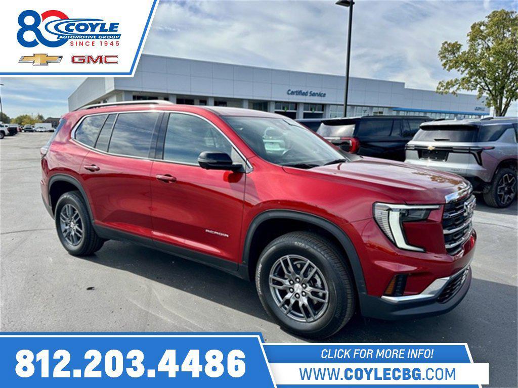 new 2025 GMC Acadia car, priced at $45,475