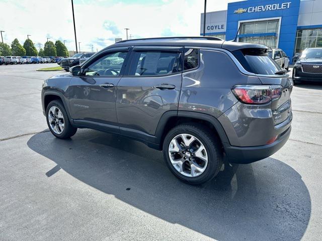 used 2021 Jeep Compass car, priced at $19,406