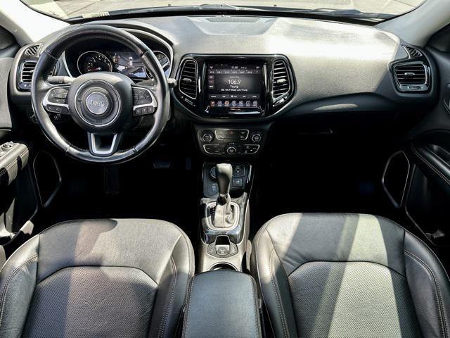 used 2021 Jeep Compass car, priced at $19,406
