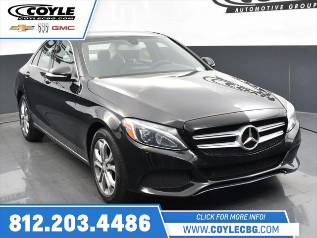 used 2015 Mercedes-Benz C-Class car, priced at $16,639