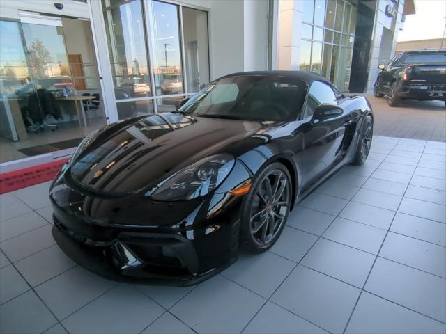 used 2021 Porsche 718 Spyder car, priced at $139,500