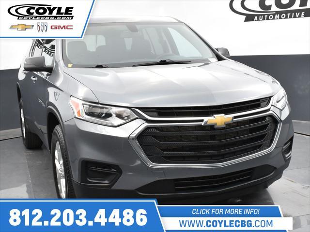 used 2021 Chevrolet Traverse car, priced at $23,871