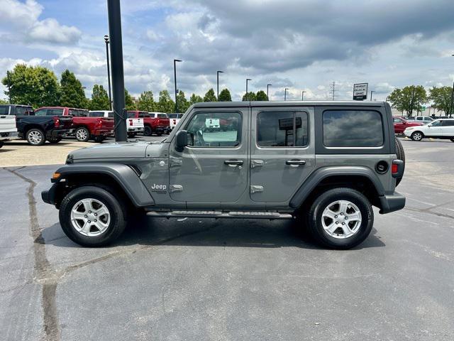 used 2020 Jeep Wrangler Unlimited car, priced at $29,750