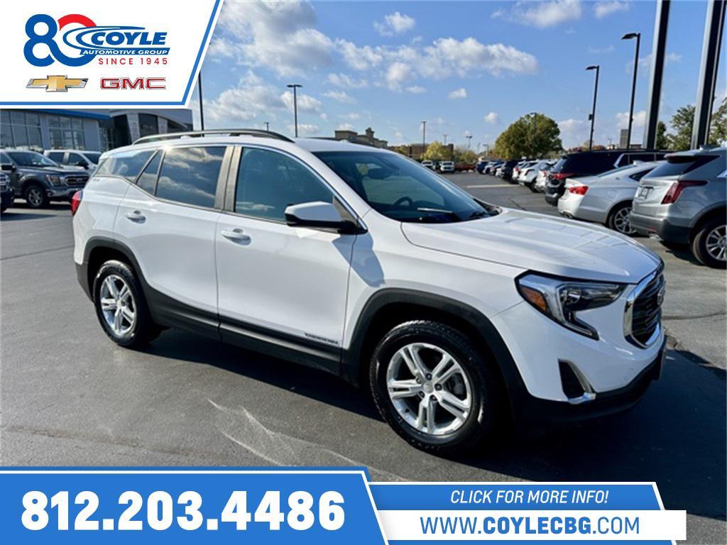 used 2021 GMC Terrain car, priced at $18,437