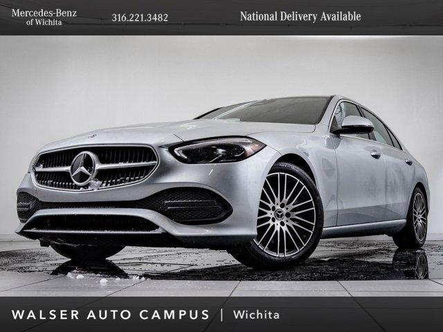 used 2022 Mercedes-Benz C-Class car, priced at $37,998