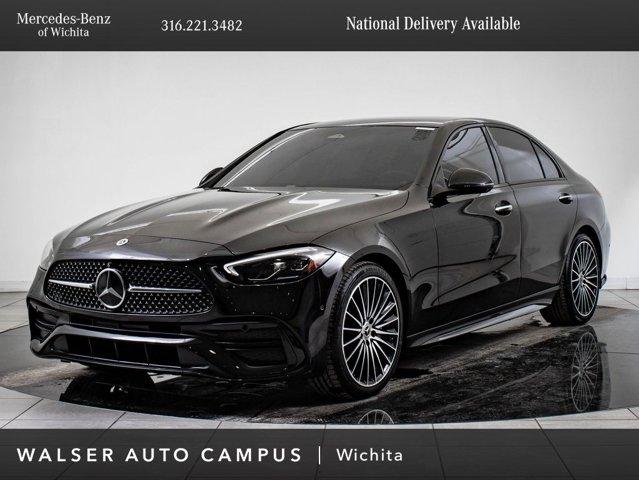 used 2023 Mercedes-Benz C-Class car, priced at $38,998