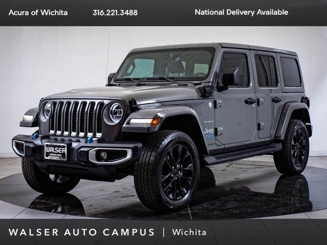 used 2022 Jeep Wrangler Unlimited 4xe car, priced at $31,998