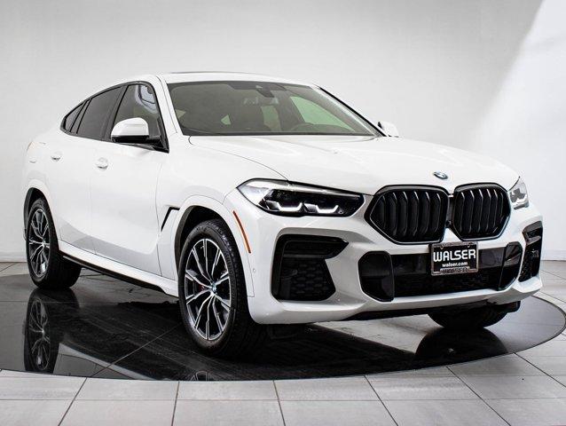 used 2022 BMW X6 car, priced at $55,998