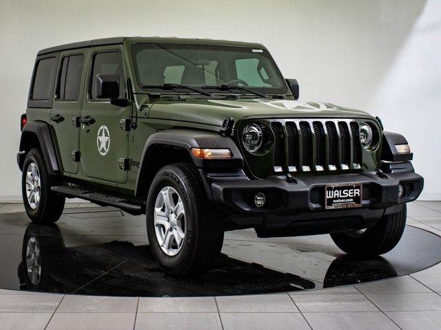 used 2022 Jeep Wrangler car, priced at $34,498