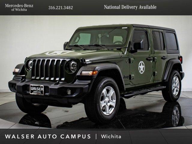 used 2022 Jeep Wrangler car, priced at $34,498