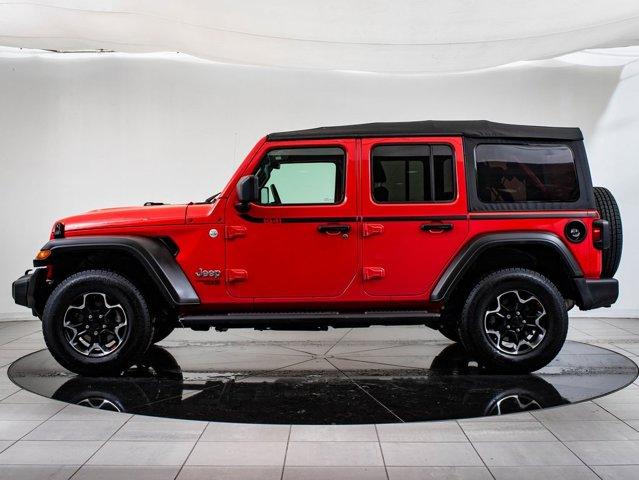 used 2021 Jeep Wrangler car, priced at $30,598