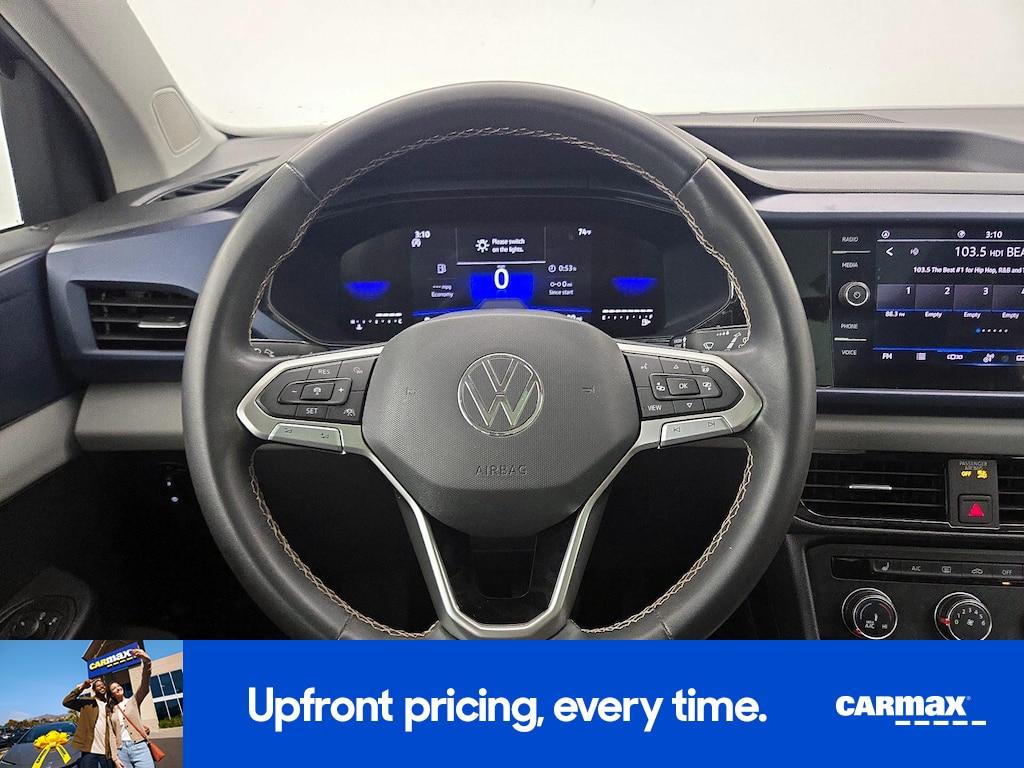 used 2022 Volkswagen Taos car, priced at $20,998