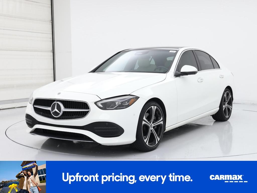 used 2023 Mercedes-Benz C-Class car, priced at $34,998