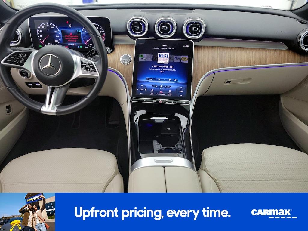 used 2023 Mercedes-Benz C-Class car, priced at $34,998