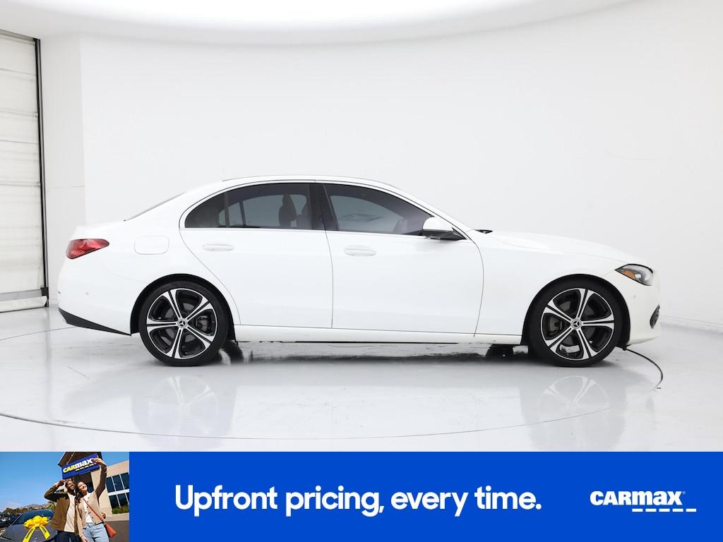 used 2023 Mercedes-Benz C-Class car, priced at $34,998