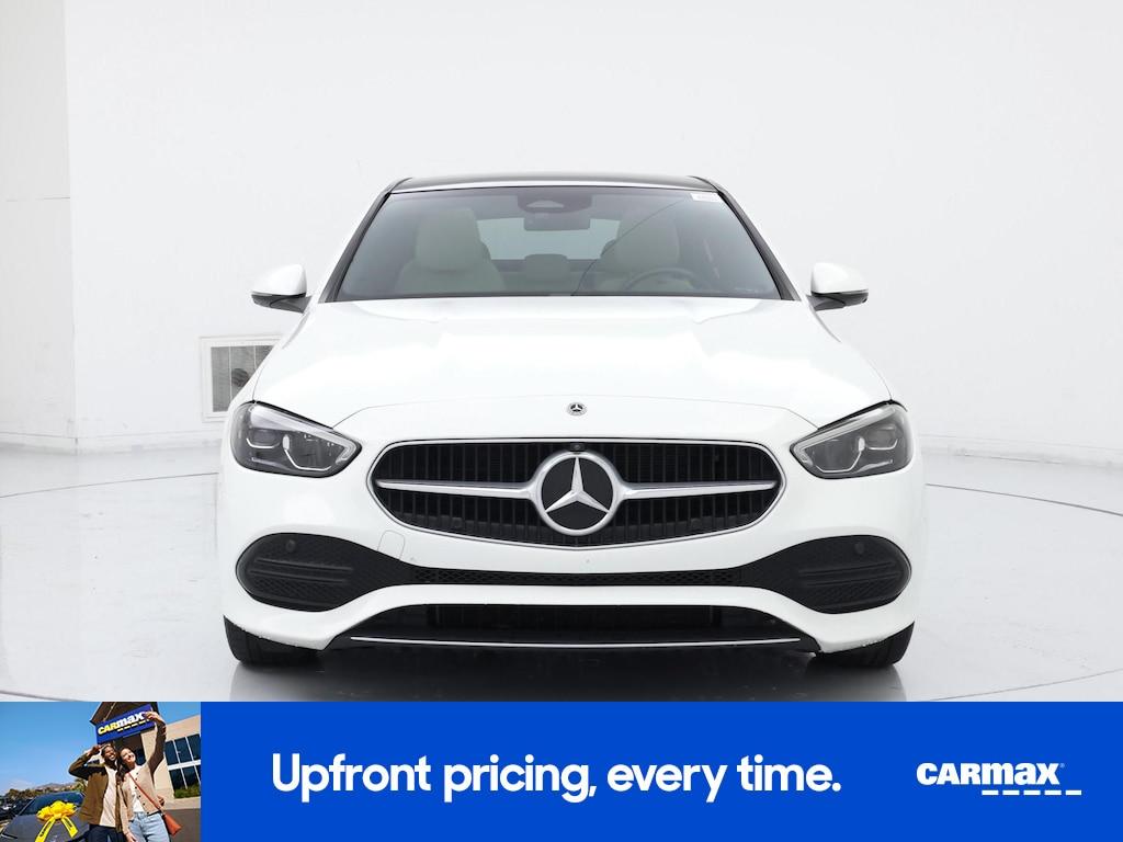 used 2023 Mercedes-Benz C-Class car, priced at $34,998