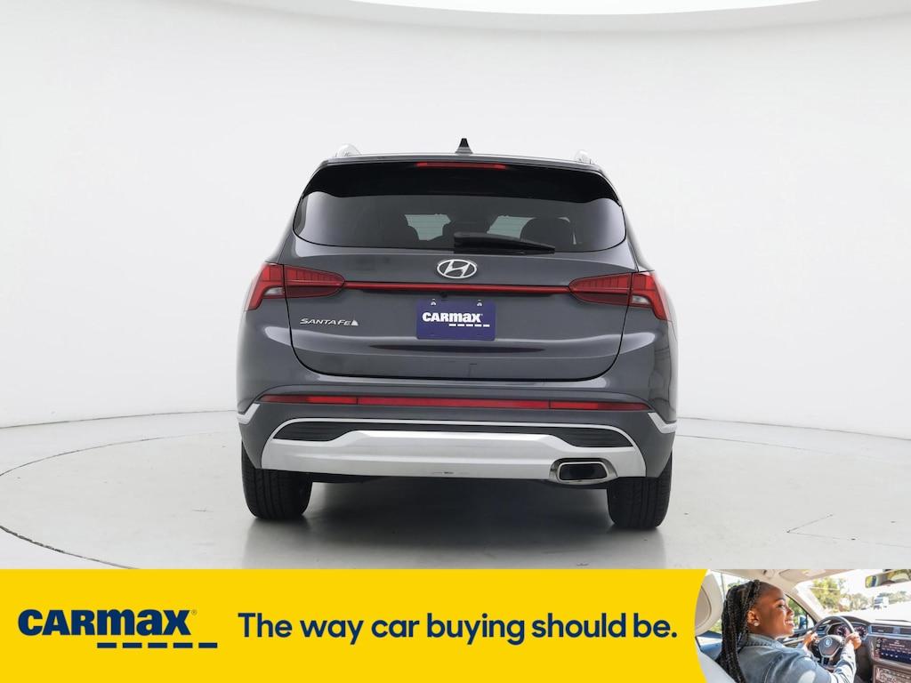 used 2021 Hyundai Santa Fe car, priced at $20,998