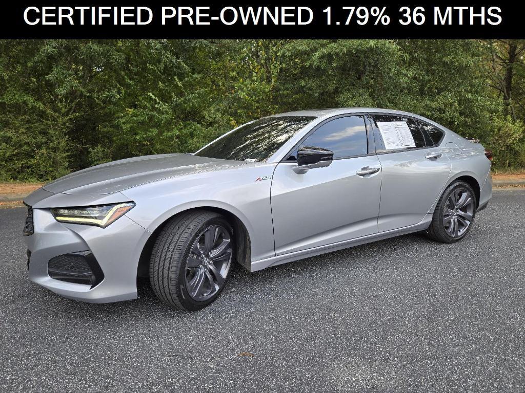 used 2023 Acura TLX car, priced at $34,577