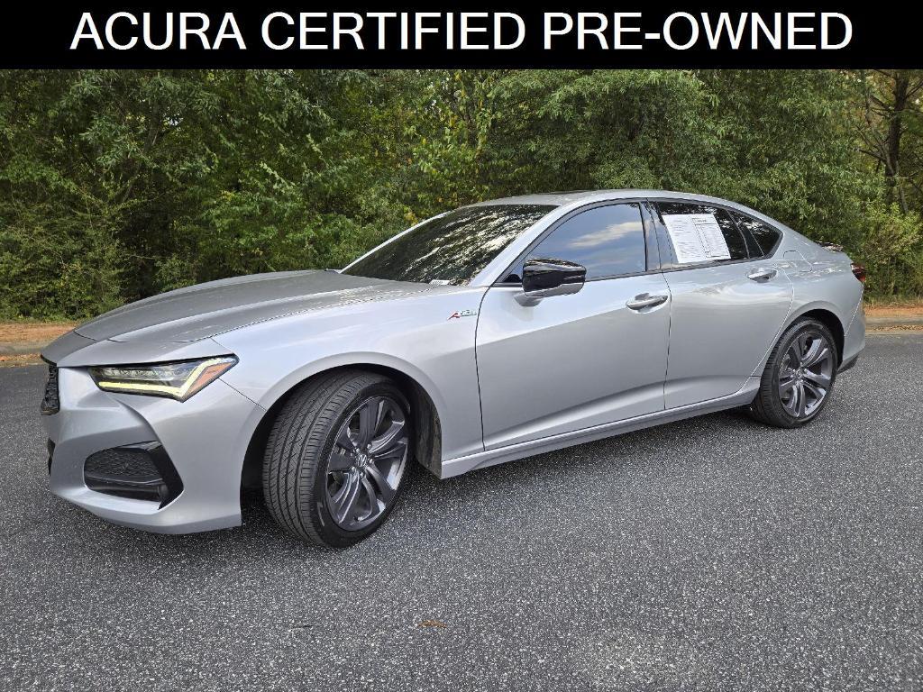 used 2023 Acura TLX car, priced at $35,444