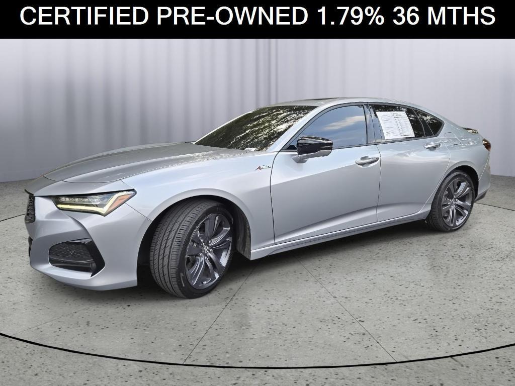 used 2023 Acura TLX car, priced at $34,999
