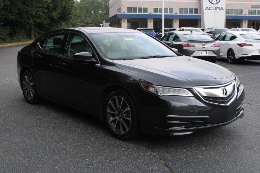 used 2015 Acura TLX car, priced at $16,999