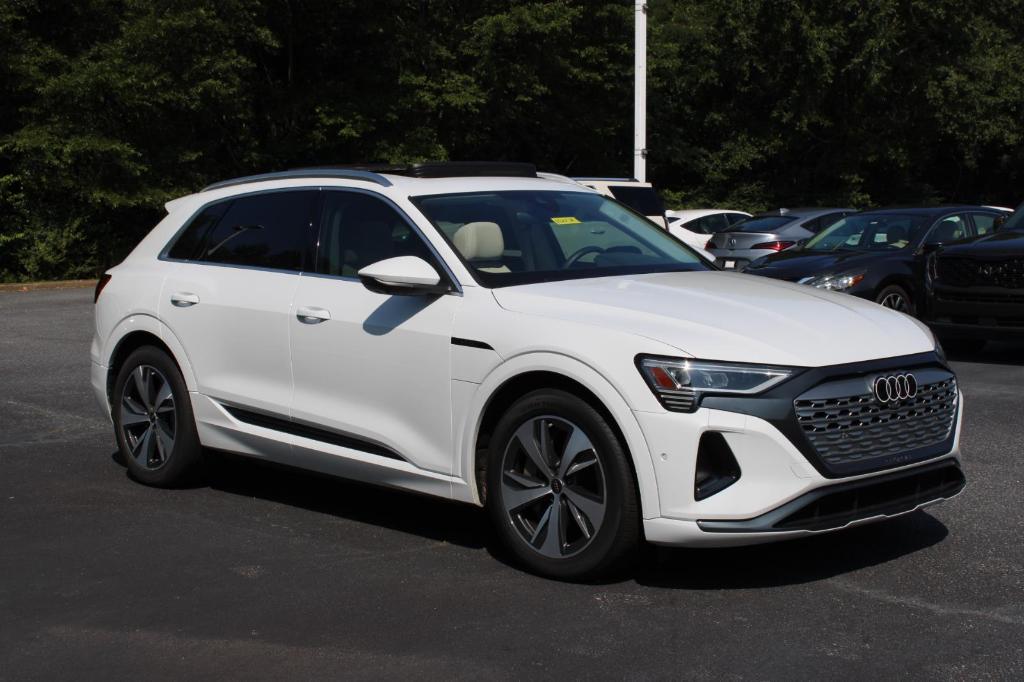 used 2024 Audi Q8 e-tron car, priced at $44,999