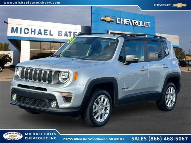 used 2021 Jeep Renegade car, priced at $21,000