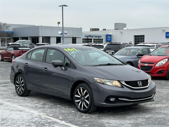 used 2015 Honda Civic car, priced at $10,500