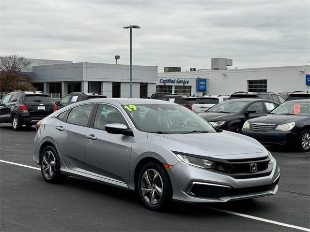 used 2019 Honda Civic car, priced at $17,376