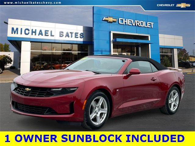 used 2019 Chevrolet Camaro car, priced at $20,000