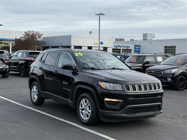 used 2020 Jeep Compass car, priced at $16,936