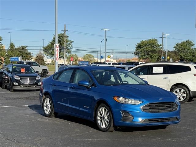 used 2019 Ford Fusion Hybrid car, priced at $14,584