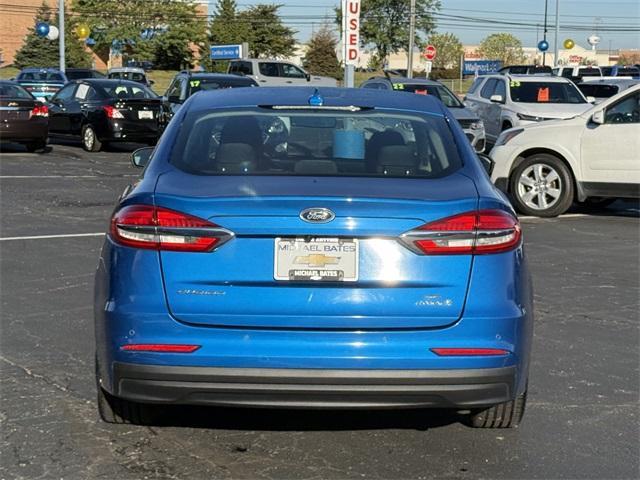 used 2019 Ford Fusion Hybrid car, priced at $14,584