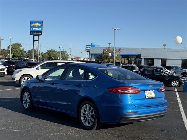 used 2019 Ford Fusion Hybrid car, priced at $14,584
