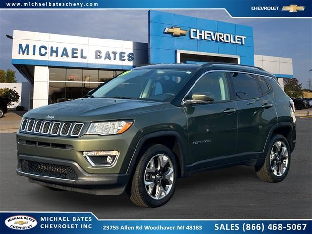 used 2019 Jeep Compass car, priced at $17,387