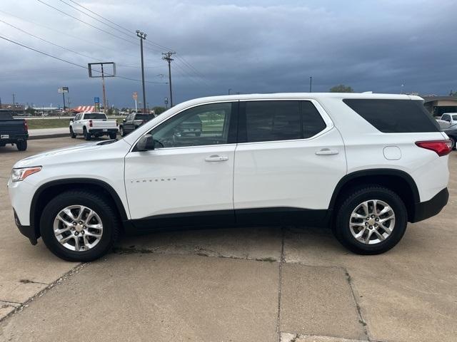 used 2021 Chevrolet Traverse car, priced at $23,884