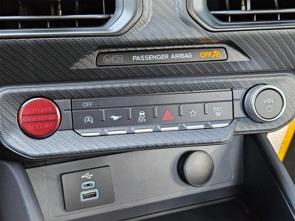 new 2025 Ford Mustang car, priced at $33,105
