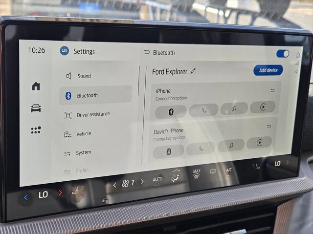new 2025 Ford Explorer car, priced at $40,799