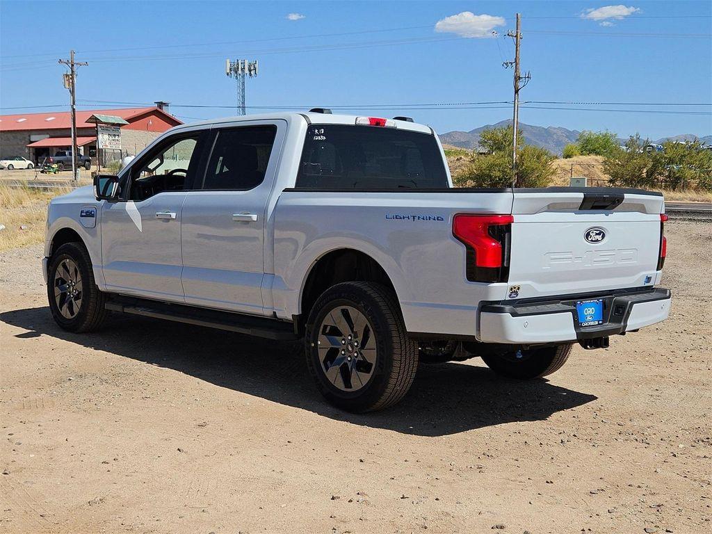 new 2025 Ford F-150 Lightning car, priced at $70,695