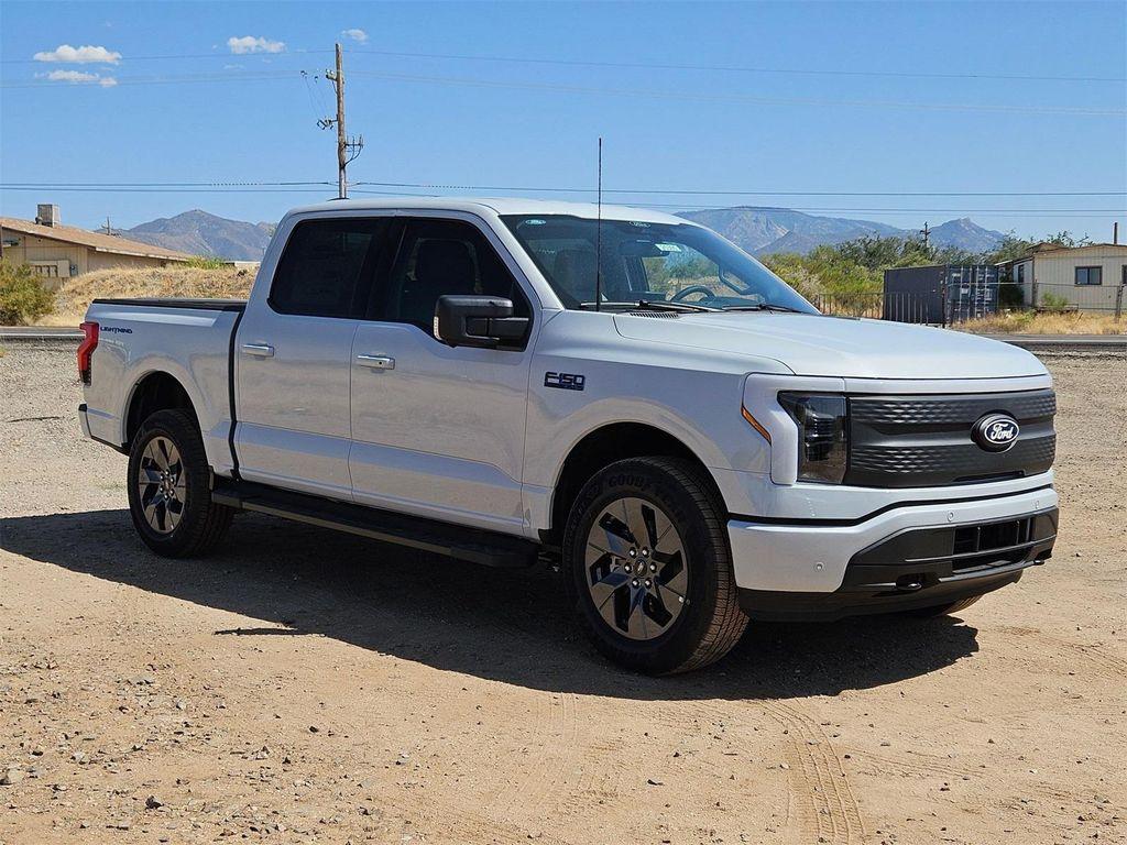 new 2025 Ford F-150 Lightning car, priced at $70,695