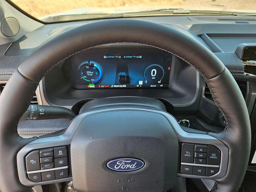 new 2025 Ford F-150 Lightning car, priced at $70,695