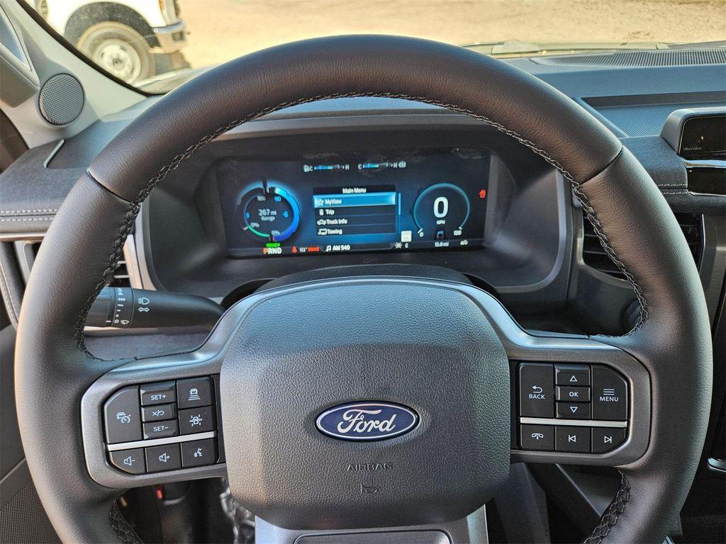 new 2025 Ford F-150 Lightning car, priced at $63,695