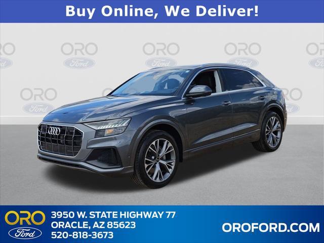 used 2023 Audi Q8 car, priced at $59,900