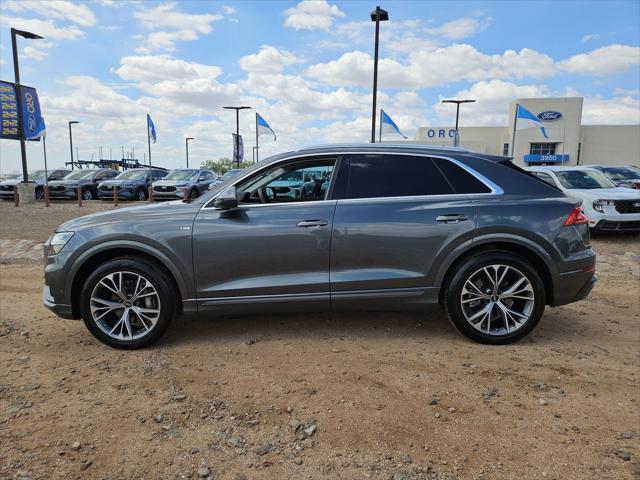 used 2023 Audi Q8 car, priced at $59,900