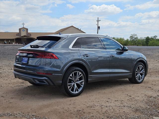 used 2023 Audi Q8 car, priced at $59,900