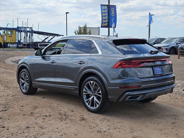 used 2023 Audi Q8 car, priced at $59,900