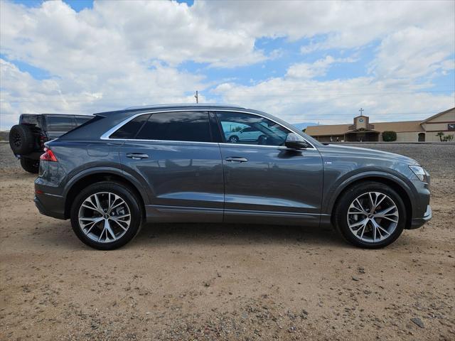 used 2023 Audi Q8 car, priced at $59,900