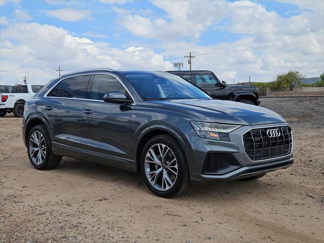 used 2023 Audi Q8 car, priced at $59,900